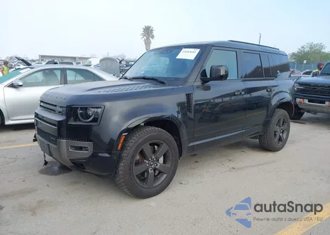 2022 Land Rover Defender 110 X-Dynamic Se из США, поврежденный, VIN SALE2ERUXN2094315